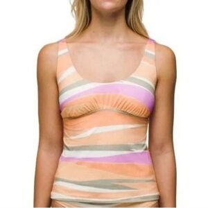 Prana Multicolor Women's Swim Top, NIP
